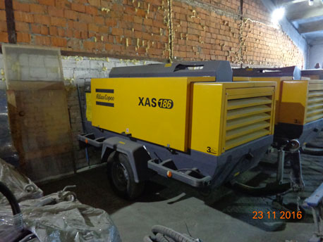 Компрессор АTLAS COPCO XAS 186